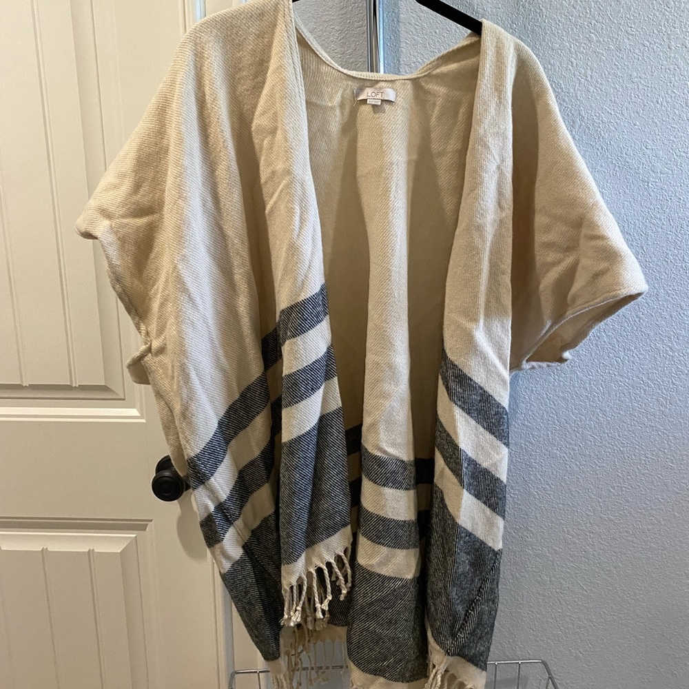 Loft poncho cardigan